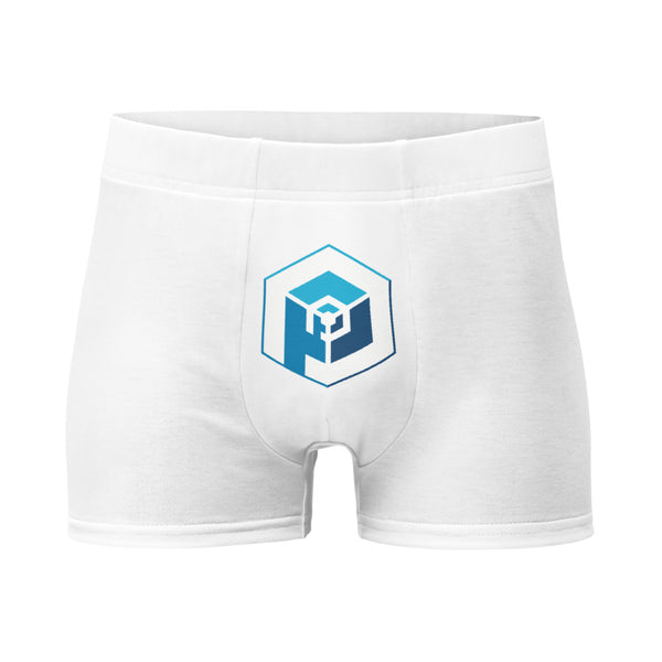 Boxer Briefs <br>[Blue/White Logo & Blue Hexapod]