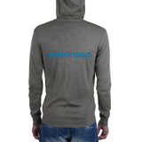 Unisex Hoodie - Zip-Up <br>[Blue/White Logo & Blue Hexapod]