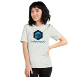 Short-Sleeve Unisex T-Shirt <br>[Blue/Black Logo & Blue Hexapod]