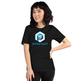 Short-Sleeve Unisex T-Shirt <br>[Blue/White Logo & Blue Hexapod]