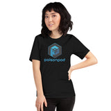 Short-Sleeve Unisex T-Shirt <br>[Blue/Black Logo & Blue Hexapod]