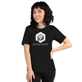 Short-Sleeve Unisex T-Shirt <br>[Grey/White Logo & Grey Hexapod]