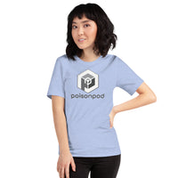 Short-Sleeve Unisex T-Shirt <br>[Grey/White Logo & Grey Hexapod]