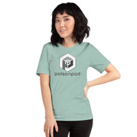 Short-Sleeve Unisex T-Shirt <br>[Grey/White Logo & Grey Hexapod]