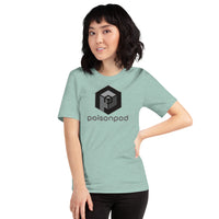 Short-Sleeve Unisex T-Shirt <br>[Grey/Black Logo & Grey Hexapod]