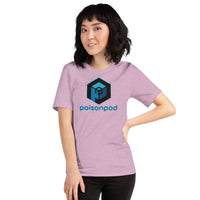 Short-Sleeve Unisex T-Shirt <br>[Blue/Black Logo & Blue Hexapod]