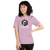 Short-Sleeve Unisex T-Shirt <br>[White Logo & White Hexapod]