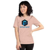 Short-Sleeve Unisex T-Shirt <br>[Blue/Black Logo & Blue Hexapod]