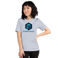 Short-Sleeve Unisex T-Shirt <br>[Blue/Black Logo & Blue Hexapod]