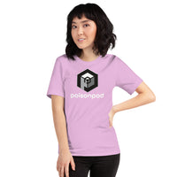 Short-Sleeve Unisex T-Shirt <br>[White Logo & White Hexapod]