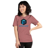 Short-Sleeve Unisex T-Shirt <br>[Blue/Black Logo & Blue Hexapod]