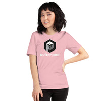 Short-Sleeve Unisex T-Shirt <br>[White Logo & White Hexapod]