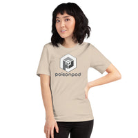 Short-Sleeve Unisex T-Shirt <br>[Grey/White Logo & Grey Hexapod]