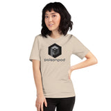 Short-Sleeve Unisex T-Shirt <br>[Grey/Black Logo & Grey Hexapod]