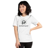 Short-Sleeve Unisex T-Shirt <br>[Grey/White Logo & Grey Hexapod]