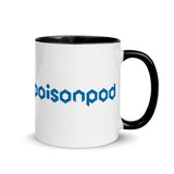 Mug with Colour Inside <br>[Blue/White Logo & Blue Hexapod]