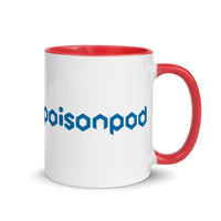 Mug with Colour Inside <br>[Blue/White Logo & Blue Hexapod]